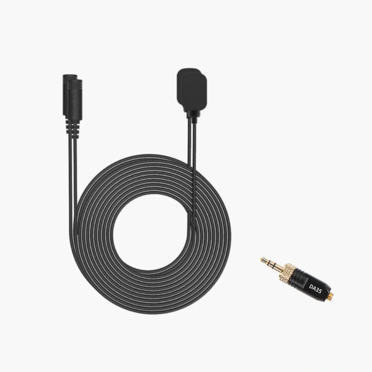 WLAVDA35 Deity Microphones W.Lav DA35 Bundle Omnidirectional Lavalier Microphone with Microdot to Locking 3.5mm Adapter_1 Deity Microphones W.Lav DA35 Bundle Omnidirectional Lavalier Microphone with Microdot to Locking 3.5mm Adapter